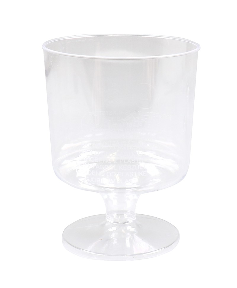 Wijnglas Plastic 170cc 1x12st